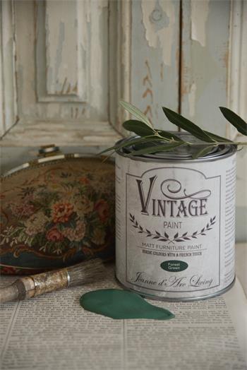 Vintage Paint Forest Green