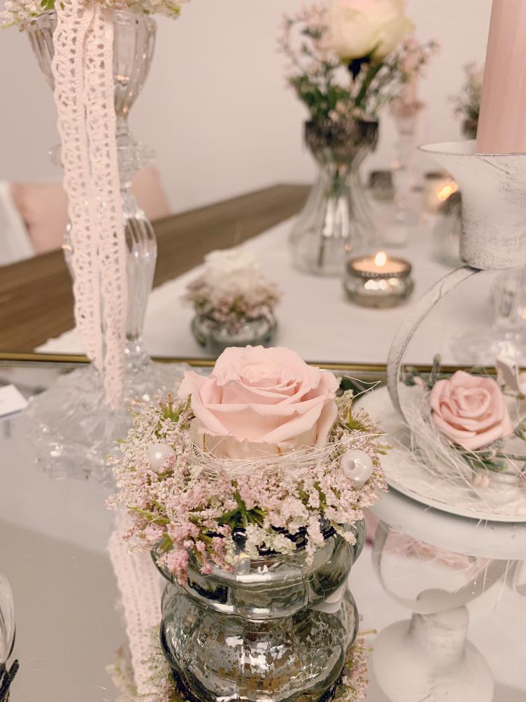 echte Rose dek. rosa - 3