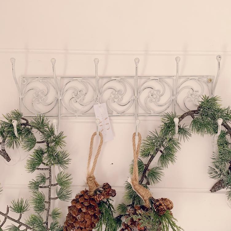 Garderobe mit 6 Haken