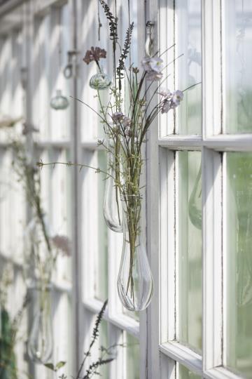 Glasfläschchen z. H. oval