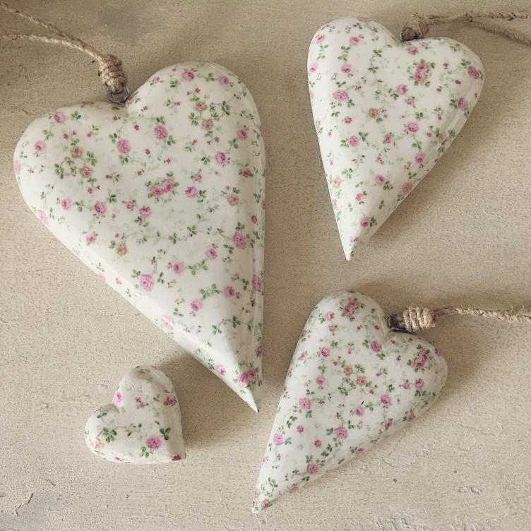 Herz Rosenprint 5 cm - 0