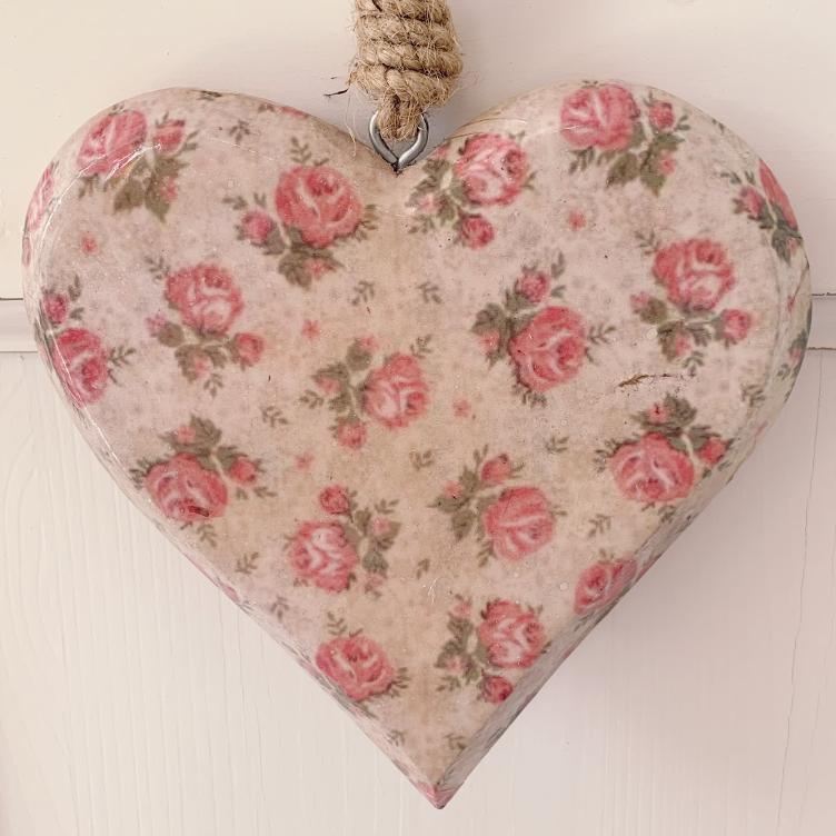 Herz Rosenprint