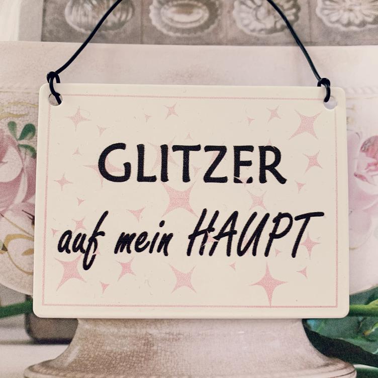 Metallschild Haupt