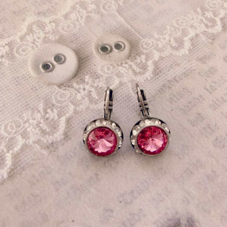 Ohrring rosa