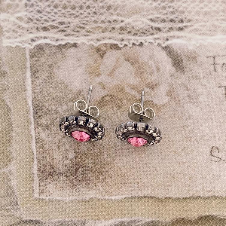 Ohrstecker pink - 0