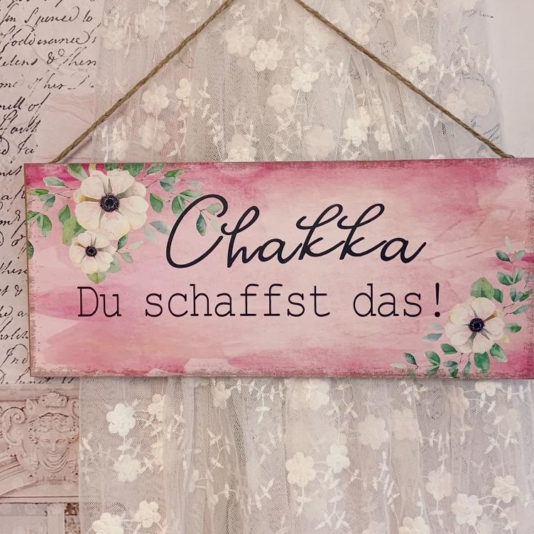 Schild Chakka