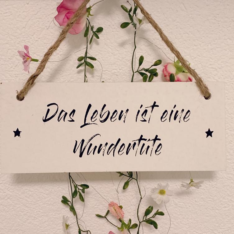 Schild Wundertüte