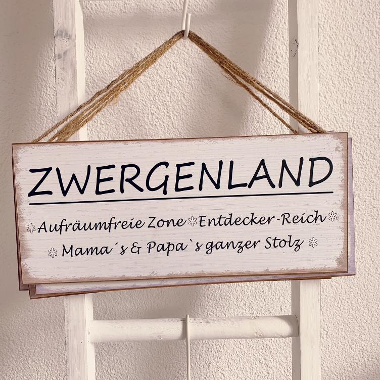 Schild Zwergenland