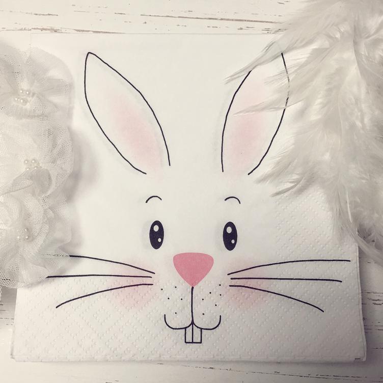 Serviette Hase