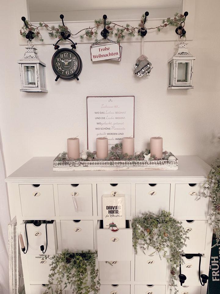 Shabby Chic Spiegel Garderobe - 3