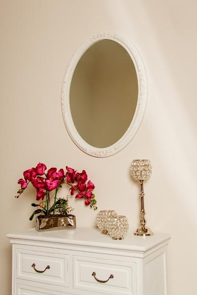 Spiegel oval gross 57 x 77 cm